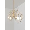 Holländer ROSASPINA OVAL Hanger Goud, 6-lichts