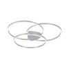 Paul Neuhaus Q-KATE Plafondlamp LED Zilver, 3-lichts, Afstandsbediening