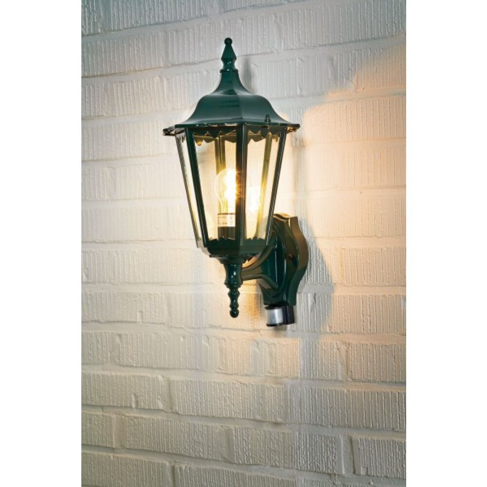 Konstsmide FIRENZE Buiten muurverlichting Groen, 1-licht, Bewegingsmelder main product photo