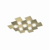Grossmann CREO Plafondlamp LED Messing, 7-lichts