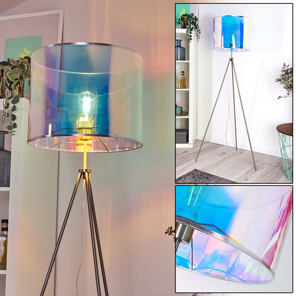 Kaunas Staande lamp Nikkel mat, 1-licht main product photo