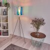 Kaunas Staande lamp Nikkel mat, 1-licht