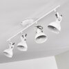 Tina Plafondlamp Wit, 4-lichts