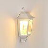 Brissago Buiten muurverlichting Wit, 1-licht, Bewegingsmelder