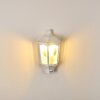 Brissago Buiten muurverlichting Wit, 1-licht, Bewegingsmelder