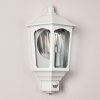 Brissago Buiten muurverlichting Wit, 1-licht, Bewegingsmelder