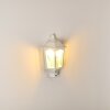 Brissago Buiten muurverlichting Wit, 1-licht, Bewegingsmelder