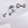 Esberg Plafondlamp Chroom, 5-lichts