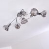Esberg Plafondlamp Chroom, 5-lichts
