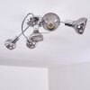 Esberg Plafondlamp Chroom, 5-lichts