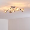 Esberg Plafondlamp Chroom, 5-lichts