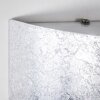 Lesina L Muurlamp Zilver, 2-lichts
