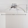 Wikon Plafondlamp LED Nikkel mat, 3-lichts
