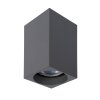 Lucide DELTO downlight LED Grijs, 1-licht