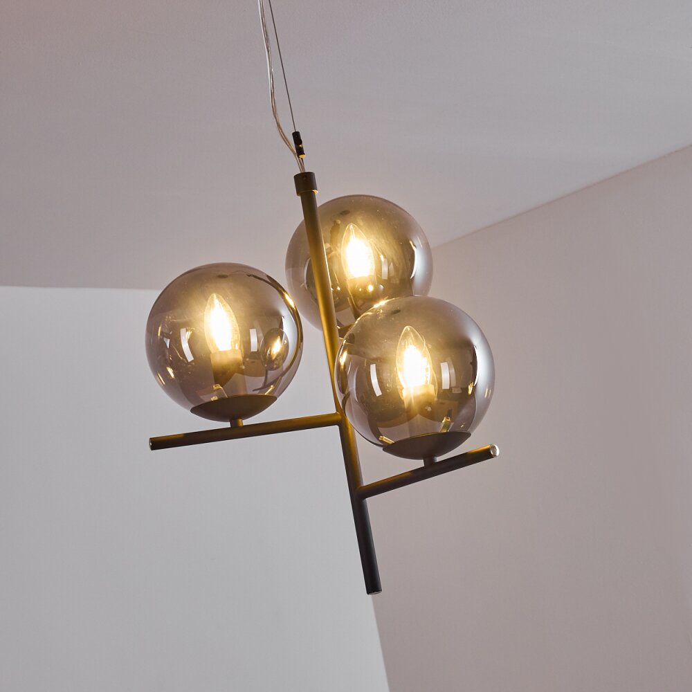 Hogatza Hanger Zwart, 3-lichts
