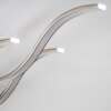Coquitlam Plafondlamp LED Nikkel mat, 1-licht