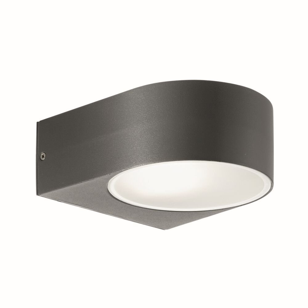 Ideallux IKO Buiten muurverlichting Antraciet, 1-licht main product photo