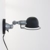 Steinhauer Darvin Muurlamp Grijs, Zwart, 1-licht