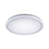 Leuchten-Direkt LUISA Plafondlamp LED Wit, 2-lichts, Afstandsbediening, Kleurwisselaar