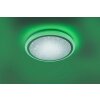 Leuchten-Direkt LUISA Plafondlamp LED Wit, 2-lichts, Afstandsbediening, Kleurwisselaar