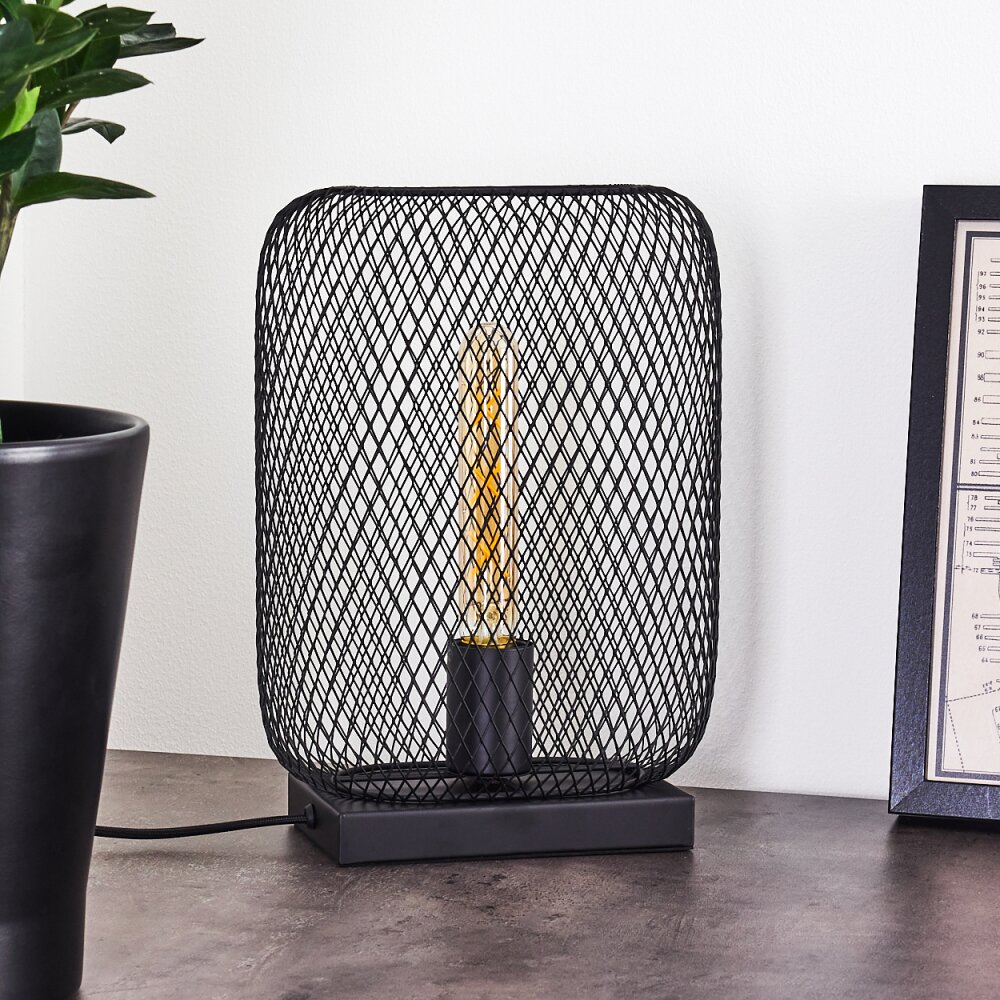 Moholm Tafellamp Zwart, 1-licht