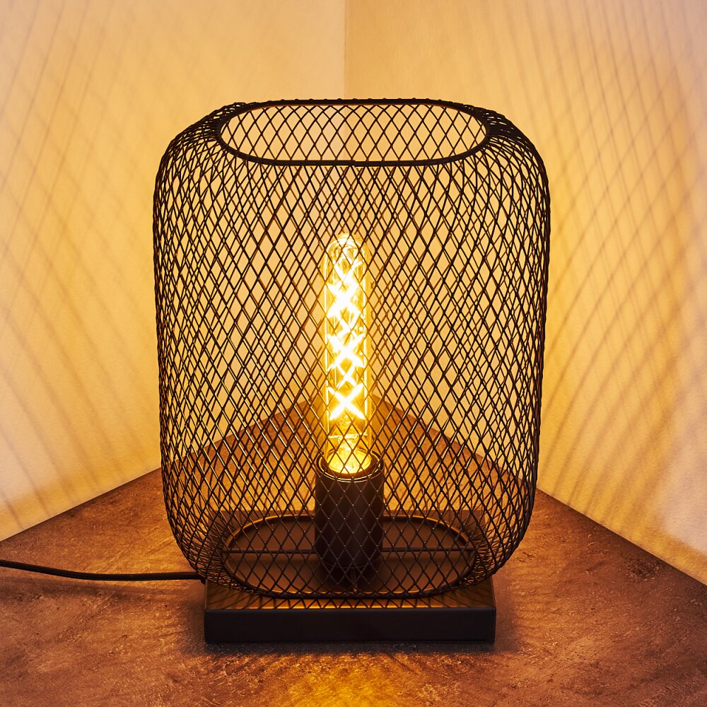 Moholm Tafellamp Zwart, 1-licht