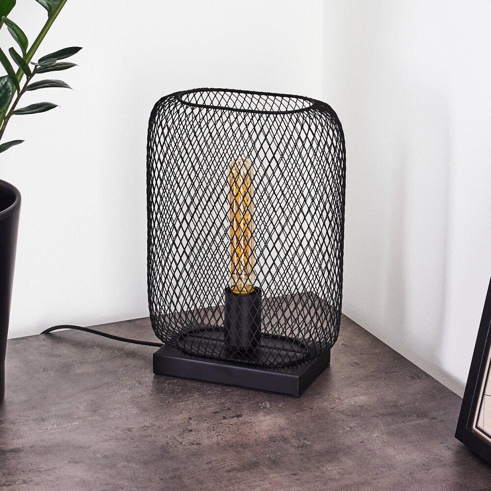 Moholm Tafellamp Zwart, 1-licht