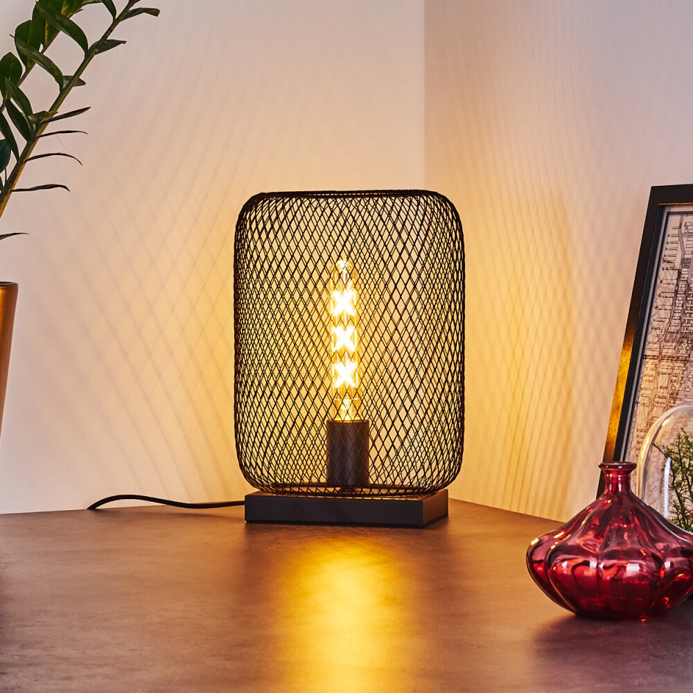 Moholm Tafellamp Zwart, 1-licht