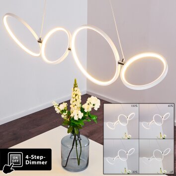 Rodekro Hanglamp LED Wit, 1-licht