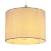Globo RAFA Muurlamp Bruin, Wit, 1-licht
