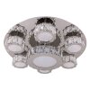 Globo AMUR Plafondlamp LED Chroom, 1-licht