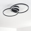 Lithgow Plafondlamp LED Zwart, 1-licht