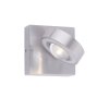 Paul Neuhaus Q-MIA Muurlamp LED Zilver, 2-lichts, Afstandsbediening, Kleurwisselaar