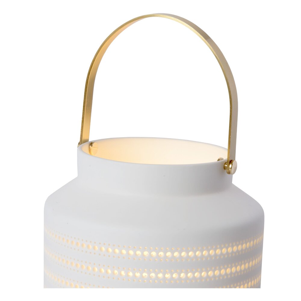 Lucide JAMILA Tafellamp Wit, 1-licht
