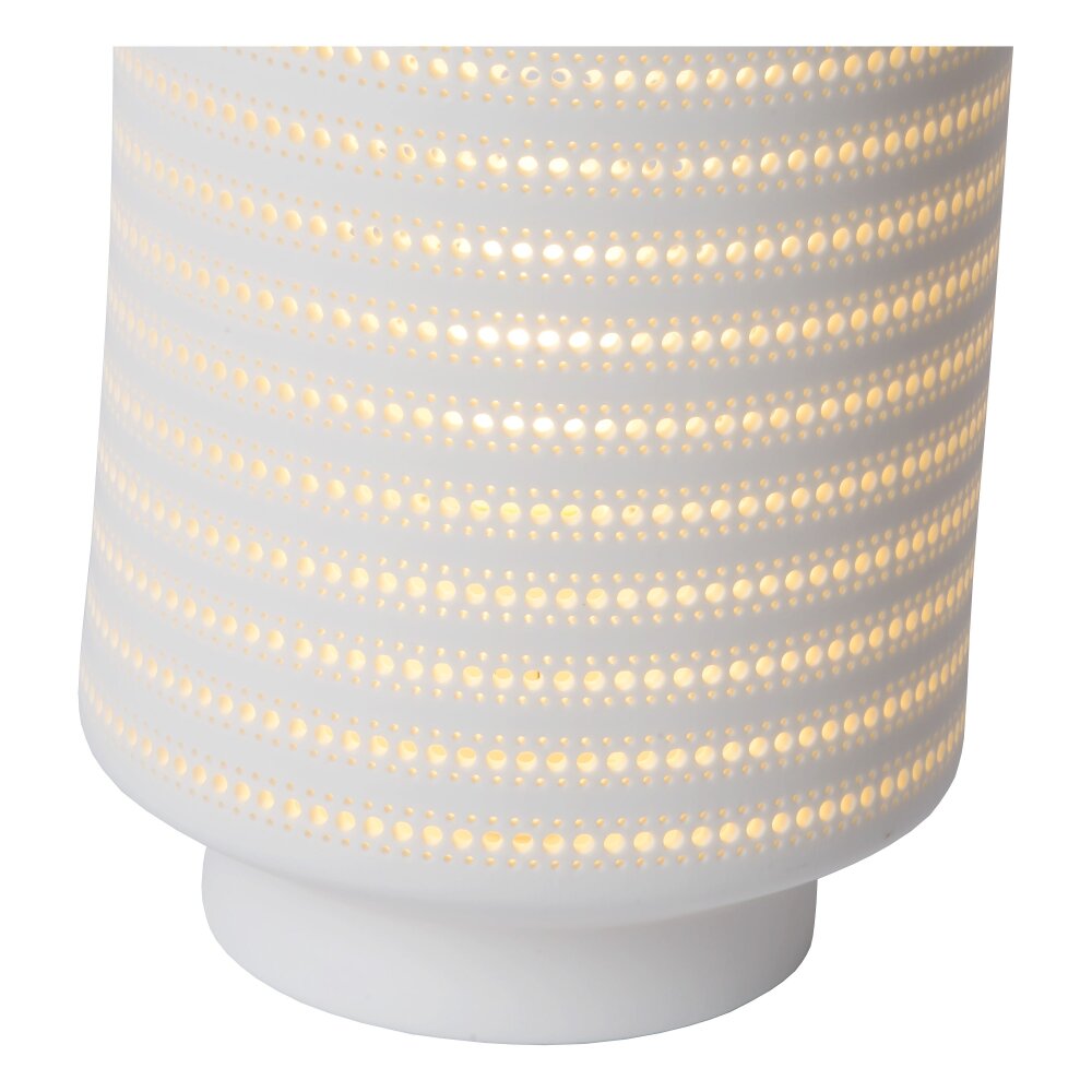 Lucide JAMILA Tafellamp Wit, 1-licht