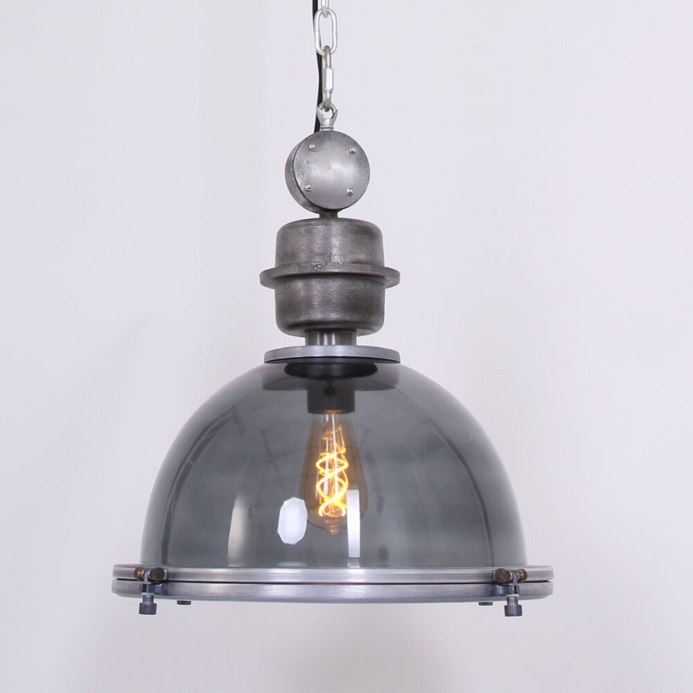 Steinhauer Bikkel Hanglamp Grijs, 1-licht main product photo