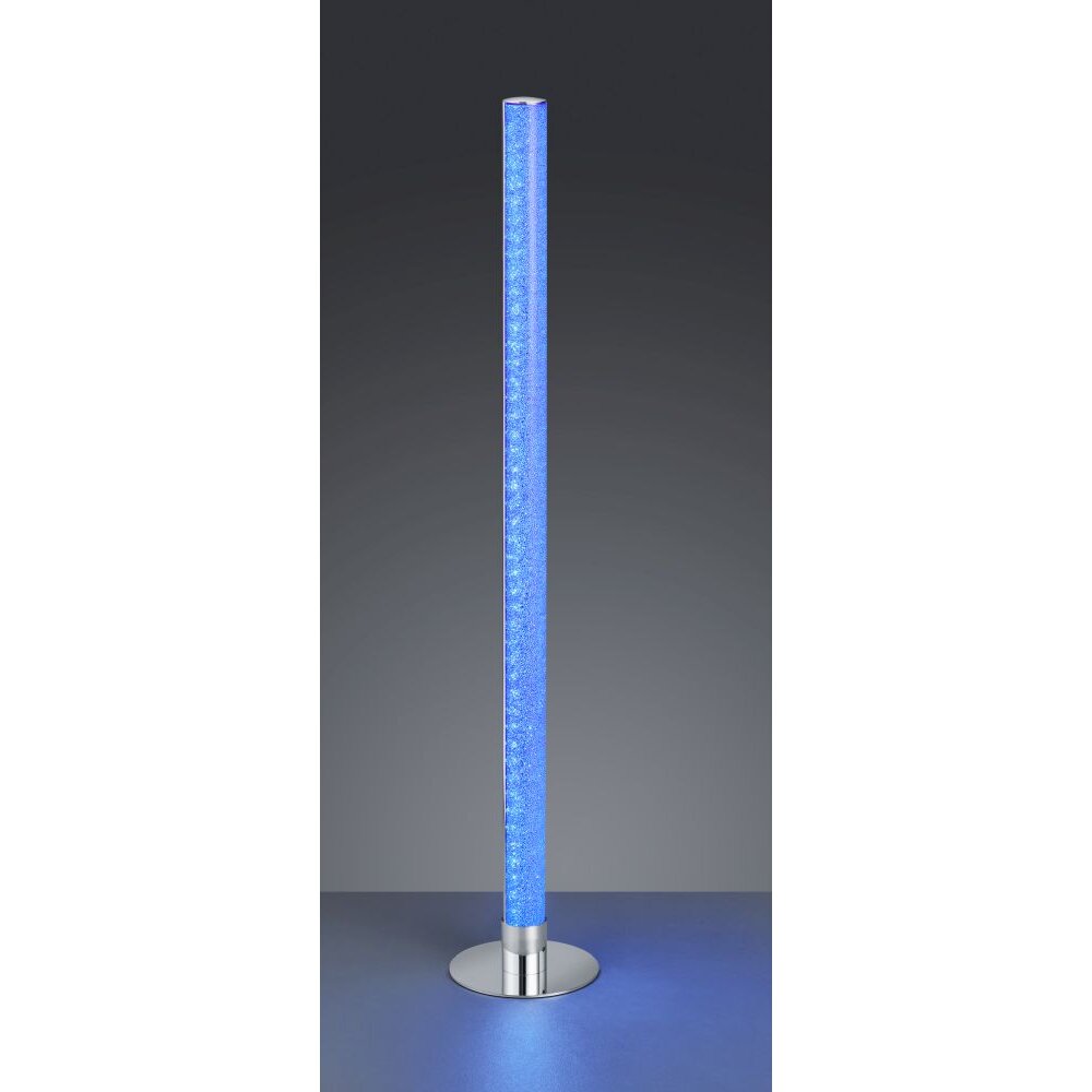 Reality LEIA Staande lamp LED Chroom, 1-licht, Afstandsbediening, Kleurwisselaar