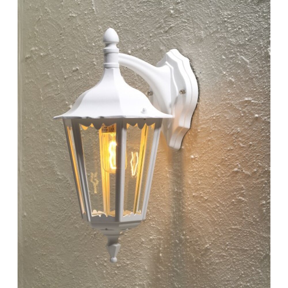 Konstsmide Firenze Muurlamp Wit, 1-licht main product photo