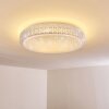 Norra Plafondlamp LED Wit, 1-licht, Afstandsbediening