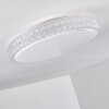 Norra Plafondlamp LED Wit, 1-licht, Afstandsbediening
