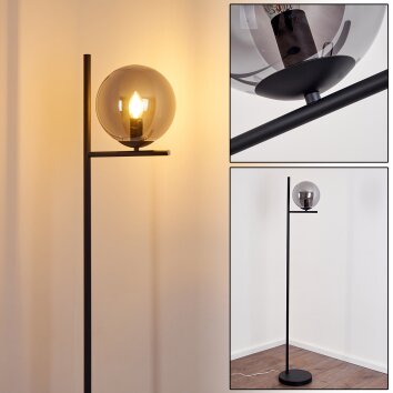 Hogatza Staande lamp Zwart, 1-licht