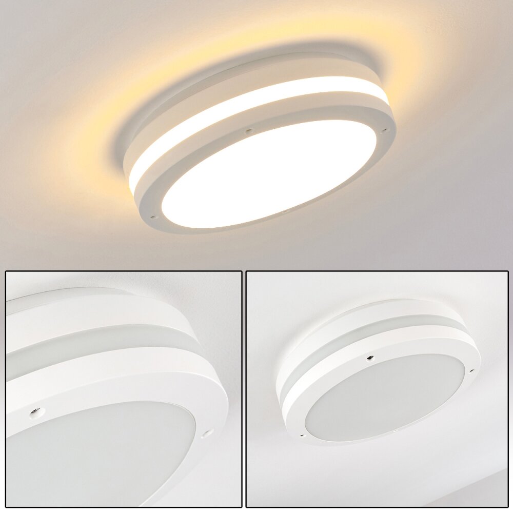 Wollongong Buitenshuis plafond verlichting LED Wit, 1-licht main product photo
