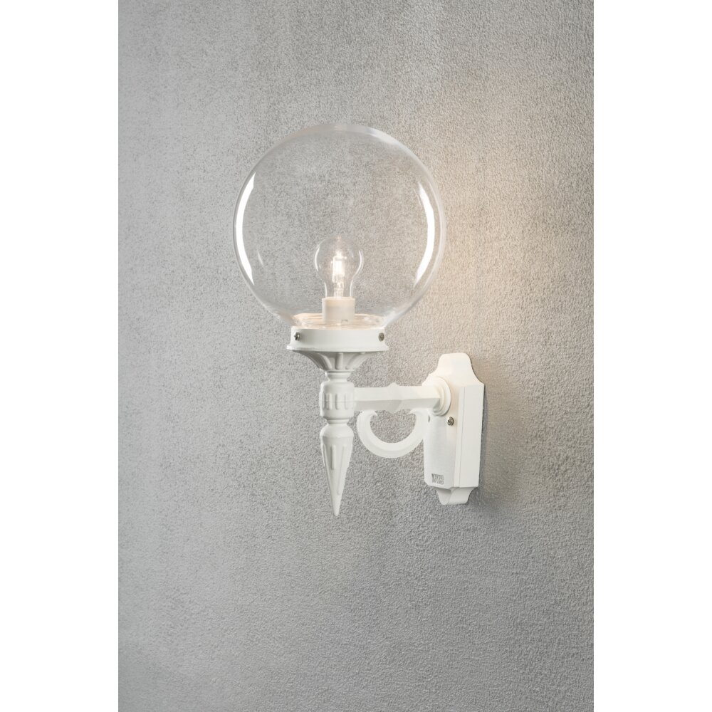 Konstsmide Orion Buiten muurverlichting Wit, 1-licht main product photo