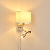 Wiby Muurlamp LED Nikkel mat, 2-lichts