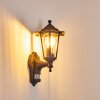 Loria Buiten muurverlichting Zwart, 1-licht