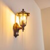 Loria Buiten muurverlichting Zwart, 1-licht