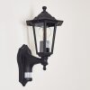 Loria Buiten muurverlichting Zwart, 1-licht
