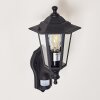 Loria Buiten muurverlichting Zwart, 1-licht