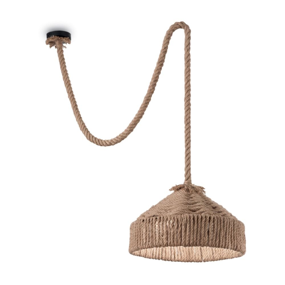 Ideallux CANAPA Hanger Bruin, Zwart, 1-licht main product photo