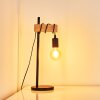 Barbengo Tafellamp Bruin, Zwart, 1-licht